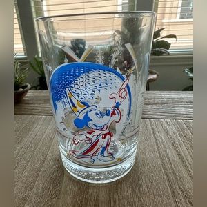 Walt Disney World 25th Anniversary Glass Cup
